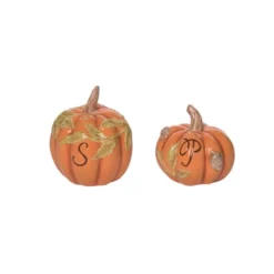 Transpac Dolomite 3.25 In Orange Harvest Pumpkin Salt And Pepper Shakers Set Of 2 For Fall Decor 7 Transpac Dolomite 3.25 In Orange Harvest Pumpkin Salt And Pepper Shakers Set Of 2 For Fall Decor -Transpac GUEST 018b4ea5 3a07 4106 91f0 e71f67cdb67f