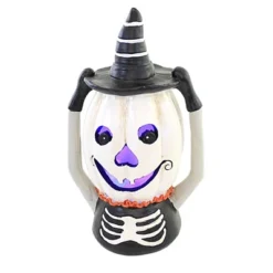 Halloween 9.5 Inch Pumpkin Head Led Halloween Figurine , Lighted Halloween Decor Light-Up Skeleton (1PC) 7 Halloween 9.5 Inch Pumpkin Head Led Halloween Figurine , Lighted Halloween Decor Light-Up Skeleton (1PC) -Transpac GUEST 05cbfc9a ca2c 475e 8c98 5ac4871df35c