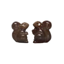 Transpac Ceramic Brown Harvest Squirrel Salt And Pepper Shaker Set Of 2 Stoneware 2.7 In Decorative Kitchen Decor -Transpac GUEST 0f852207 8f18 4f49 bd0b 2874078c3522