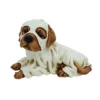 Transpac Resin Ghost Dressed Dog Figurine Halloween Tabletop Decor Indoor Gift Unique Fun Touch For Halloween
