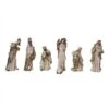 Transpac 3.75 In Multicolor Christmas Nativity Set Of 7 Elegant Decorative Polyresin Figures