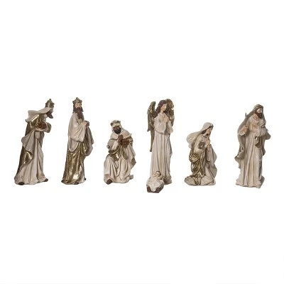 Transpac 3.75 In Multicolor Christmas Nativity Set Of 7 Elegant Decorative Polyresin Figures 1 Transpac 3.75 In Multicolor Christmas Nativity Set Of 7 Elegant Decorative Polyresin Figures