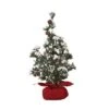 Transpac Artificial 12 In. Green Christmas Tree In Gift Bag With Berries