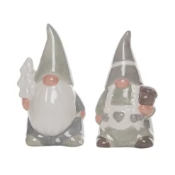Transpac Dolomite Gray Christmas Birch Gnome Salt And Pepper Shakers Set Of 2 Perfect For Holiday Decor -Transpac GUEST 2bf29745 3500 4541 854f 9a4077eee023