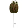 Transpac Metal 32 In. Bronze Harvest Pumpkin Yard Stake
