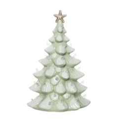 Transpac 13.75 Inch Green Holiday Coastal Tree Decorative Stoneware For Christmas Home Decor -Transpac GUEST 388cd085 070f 4b44 862a 8977a7bc74a4
