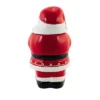 Transpac 10.5 Inch Cheery Santa Cookie Jar Christmas Cookie Jar , Holiday Jolly St. Nick (1PC)