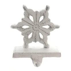 Christmas 5.0 Inch Snowflake Stocking Holder Stocking Holder , Cast Iron (1PC) -Transpac GUEST 44632886 a5cc 4358 b969 ce1382a7c41f