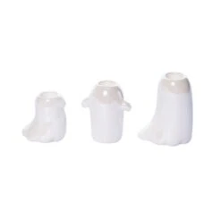 Transpac Tapered Candle Holder Set Of 3 For Halloween Elegant Decor For Home Or Party -Transpac GUEST 463fdd72 1066 4fa1 a0c5 9d6276cd6160