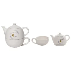 Transpac Ceramic 6.75 Inch Lavender And Lilac Tea For One Set Perfect For Tea Lovers Elegant Tea Pot Set -Transpac GUEST 53209c8b b486 41bc 9ded f1c3cde1bb28