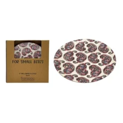 Transpac Melamine Blue Bandana App Plates Set Of 4 Home Decorations Patriotic