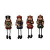 Transpac Resin Nutcracker Shelf Sitter Figurines Set Of 4 Colorful Christmas Decor For Tabletop And Mantel Indoor Use