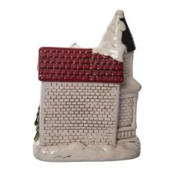 Transpac Dolomite Light Up Santa House With Music - Festive Christmas Decorative Object For Holiday Cheer -Transpac GUEST 6f7e0c6f 0dbe 4c1b 91ea d16566b0a5d9