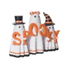Transpac Cute Spooky Ghost Figurine - Resin Halloween Decor For Home, Office, And Festive Celebrations