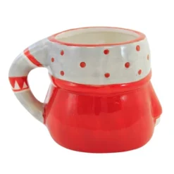 Tabletop Gnome Winter Mug Christmas Beverage Cup Transpac - Drinkware