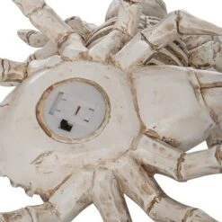 Transpac Off-White Halloween Skeleton Spiders Set Of 2 Decorative Objects 7.25 In Polyresin Halloween Decor -Transpac GUEST 7cc1b9a6 294f 4525 9c83 6bc0bddeb56e