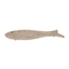 Transpac Wooden Fish Serving Board For Home Decor And Entertaining Spring Serving Tray