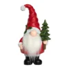 Transpac 11 In Multicolor Light Up Gnome With Tree Christmas Decor Polyresin Decorative Object