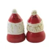 Tabletop 3.5 Inch Mr./Mrs. Claus Salt And Pepper , Christmas Johanna Parker (2PC)
