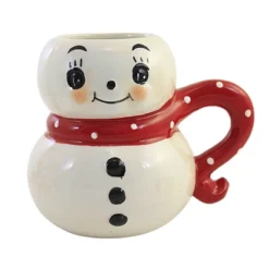 Transpac 5.25 In Christmas Character Mug Christmas Seasonal Tabletop , Johanna Parker (1PC) -Transpac GUEST a3e54364 84a5 4e59 9ad2 cf1648d997a7