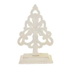 Christmas 6.5 Inch Ornate Tree Stocking Holder Stocking Holder , Cast Iron Rustic (1PC)