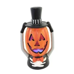 Halloween 9.5 Inch Pumpkin Head Led Halloween Figurine , Lighted Halloween Decor Light-Up Skeleton (1PC) 6 Halloween 9.5 Inch Pumpkin Head Led Halloween Figurine , Lighted Halloween Decor Light-Up Skeleton (1PC) -Transpac GUEST b8d08e48 f9ad 4548 9794 4a430cf686ef