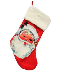 Christmas 19.0 Inch Santa Claus Stocking , Vintage-Looking (1PC) 6 Christmas 19.0 Inch Santa Claus Stocking , Vintage-Looking (1PC) -Transpac GUEST c01d3529 30a2 490d 9445 a36ce35fa114