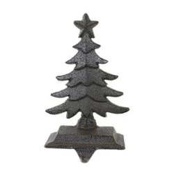 Christmas 6.0 Inch Rustic Tree Stocking Holder Stocking Holder , Star Mantle (1PC) -Transpac GUEST c13a8c03 5b91 4bdf 85c6 3e5280c0e3c6