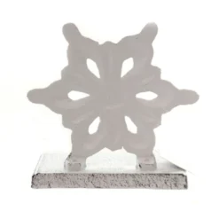 Christmas 5.0 Inch Snowflake Stocking Holder Stocking Holder , Cast Iron (1PC)