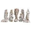 Transpac Resin Nativity Figure Set Of 10 Colorful Christmas Sculptures For Indoor Tabletop Decoration And Gift Giving