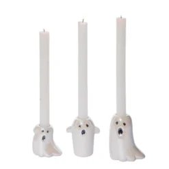 Transpac Tapered Candle Holder Set Of 3 For Halloween Elegant Decor For Home Or Party -Transpac GUEST d0012af9 2e0e 462a b0d1 01e0a78e4b2f