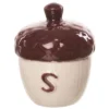 Transpac Harvest Classic Acorns Ceramic Salt And Pepper Shakers Collectables Multicolor 3.43 In. Set Of 2