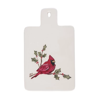 Transpac Ceramic Serving Board With Cardinal Design Multicolor Serving Trays For Christmas Indoor Decoration And Gifts 1 Transpac Ceramic Serving Board With Cardinal Design Multicolor Serving Trays For Christmas Indoor Decoration And Gifts