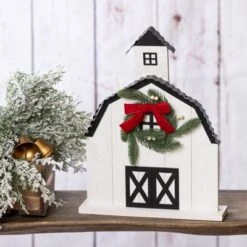 Transpac 17.99 In Off-White Christmas Layered Barn Table Decorative Object Pine Holiday Decor -Transpac GUEST eeb3ff35 4528 425d aee8 fcae40534c19